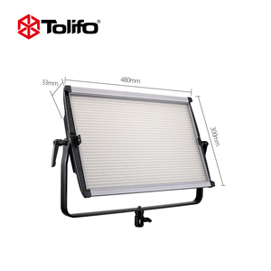 Tolifo Haute Lumen 14400LM Longue Durée <span class=keywords><strong>de</strong></span> Vie 120 W LED Photographie La Lumière <span class=keywords><strong>Film</strong></span> Éclairage Photo Studio Équipement - Product Image 1