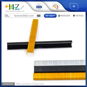 Proveedor de China 13-50mm Galvanizado clavos para muebles grapas 21GA - Product Image 6