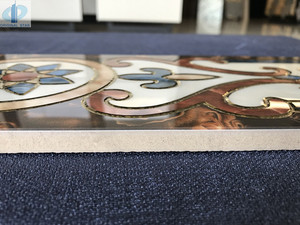 Gạch biên giới thiết kế đặc biệt của giá rẻ giá hồ bơi gốm Trung Quốc Kích thước 15x60 cm phòng khách sạn hiện đại gạch men gạch mộc mạc bóng - Product Image 3