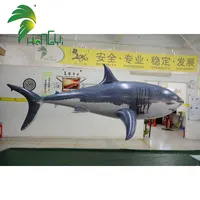 Vivid Inflatable Shark Model Fish Toy For Ocean Park, Advertising Giant Blue shark