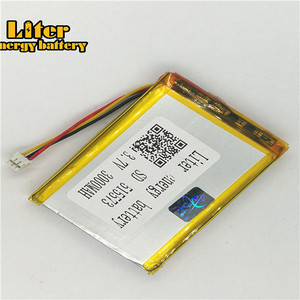 Socket 2.0-3 P 3.7 V 515573 3000 mah lipo battery Rechargeable solar li ion polymer lithium battery with PCM - Product Image 1