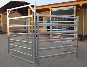 Paneles de <span class=keywords><strong>Corral</strong></span> para Ganado Usados, Resistentes, Galvanizados, de Alta Resistencia, de 1.8 m de Alto - Product Image 1