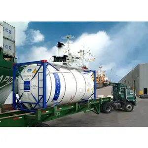 Diesel, benzine, ruwe olie iso tank container prijs van 20 ft en 40 ft