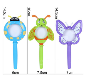 Gelsonlab HS-5020A Plastic Pocket Leuke cartoon stijl 2X Insect Vergrootglas - Product Image 5