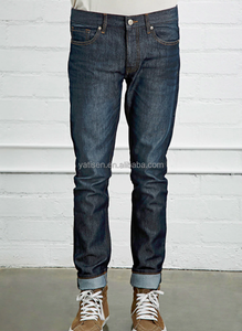 بيع بالجملة عارضة الرجال الجينز ارتداء عالية الجودة القطن البوليستر ضئيلة تناسب الجينز للرجال - Product Image 4
