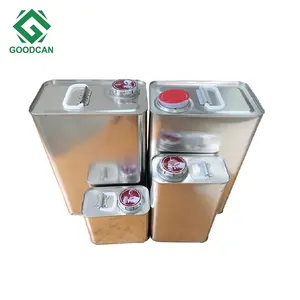 Promosyon fiyat 500 ml/1 litre/4 litre zeytinyağı teneke kutular gıda sınıfı