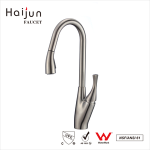 Rubinetto miscelatore per tubo flessibile bianco cromato Haijun americano Upc per <span class=keywords><strong>cucina</strong></span> - Product Image 3
