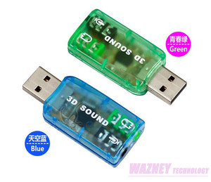 USB Để 3D Âm Thanh USB Âm Thanh Bên Ngoài Card Adapter 5.1 Kênh Âm Thanh Chuyên Nghiệp Microphone 3.5Mm Giao Diện De Âm Thanh - Product Image 2