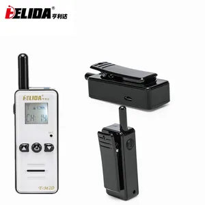 Talkie-walkie HELIDA T-M2D 2 w walkie talkie draadloze oortelefoon PMR UHF 400-520 mhz