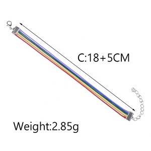 <span class=keywords><strong>Pulsera</strong></span> del <span class=keywords><strong>Orgullo</strong></span> <span class=keywords><strong>Gay</strong></span>, <span class=keywords><strong>Pulsera</strong></span> de Cordón Arcoíris, <span class=keywords><strong>Pulsera</strong></span> Arcoíris al por Mayor - Product Image 6