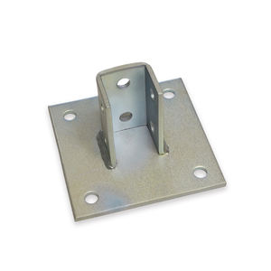 חם לטבול פלדה Unistrut ערוץ אבזרי אביזרי מגולוון פלדה הודעה כיכר בסיס צלחת - Product Image 4