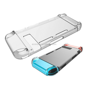 Claro <span class=keywords><strong>transparente</strong></span> duro cubierta <span class=keywords><strong>funda</strong></span> protectora de cristal para <span class=keywords><strong>Nintendo</strong></span> interruptor - Product Image 1