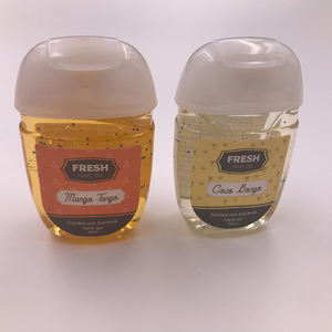 Échantillons gratuits désinfectant pour les <span class=keywords><strong>mains</strong></span> en gel d'alcool de poche antibactérien de bonne qualité OEM 30ml - Product Image 1