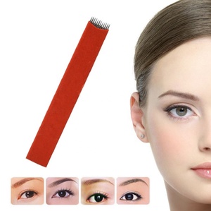 Aiguilles pour Microblading, 0,25/50 pièces, 12pin, feuilles d'ombrage, pour aiguilles Tebori - Product Image 6
