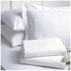 China Manufacturer wholesale High quality hotel bedding set made by 300T 100% cotton sateen fabric