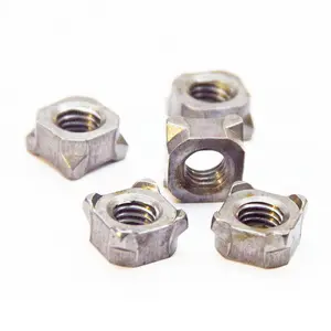 Low carbon steel DIN928 square weld nuts