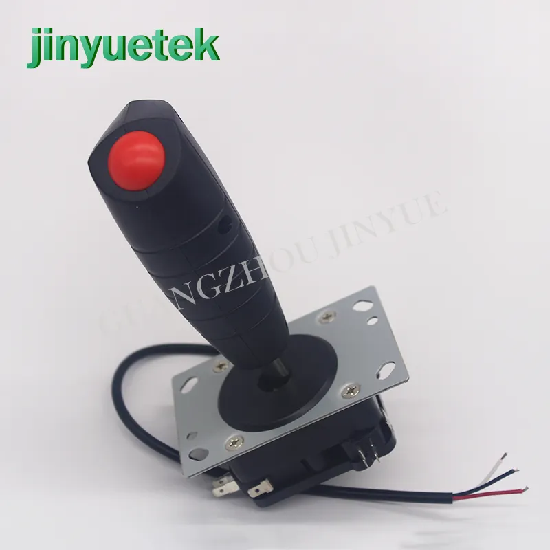 Jinyuetek Stik Tempur Orisinil, Ekstensi Sanwa, Joystick Ukuran Kecil Penerbangan untuk Pc Ps2 Arcade