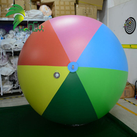 Boule de plage gonflable colorée personnalisée, vente directe d'usine, pièces
