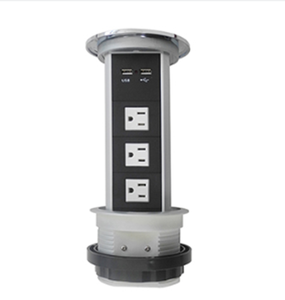 Masa gizli akıllı <span class=keywords><strong>Pop</strong></span> <span class=keywords><strong>up</strong></span> güç elektrik soketi ile motorlu usb priz - Product Image 1