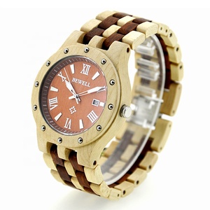 <span class=keywords><strong>Orologio</strong></span> <span class=keywords><strong>da</strong></span> <span class=keywords><strong>Polso</strong></span> <span class=keywords><strong>in</strong></span> <span class=keywords><strong>Legno</strong></span> Fatto a Mano Best Seller con Funzione Luminosa, Nuovo Design, Quadrante <span class=keywords><strong>in</strong></span> Vetro Zaffiro - Product Image 4