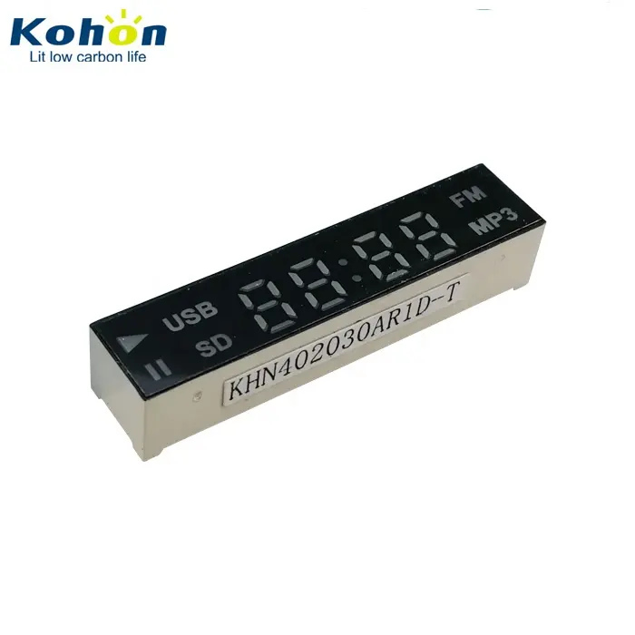 LED radio display part 4 digitos 0.2 inch red 50-70 mcd 7 segmentos display