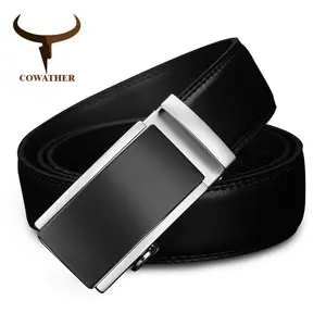 COWATHER 2019 luxury men belts for men high grade Casual Cow leather belt business vintage design CZ117