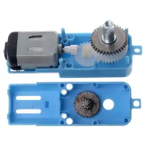 6V 110RPM Semimetallic Gears Double TT Motor Blue DC Gear Motor Gearbox for Robot Smart Car