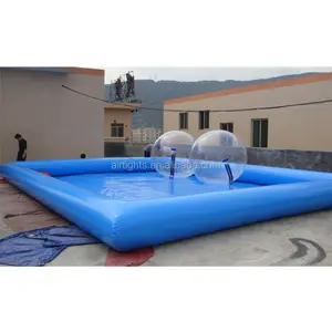 custom made inflatable water pool big inflatable pool water ball pool for enjoying the fun