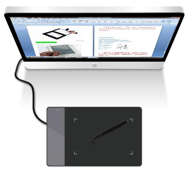 HUION 420 4*2.3 Inch Professional Electronic USB Signature Pad Drawing Graphic Tablet