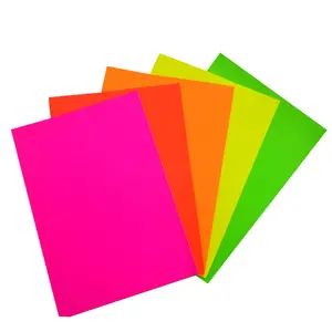 Zap Impex Pack of 10 A4 Size Neon Colored Corrugated Craft Paper Sheets for  Decorative Paper Crafts Scrapbooks …