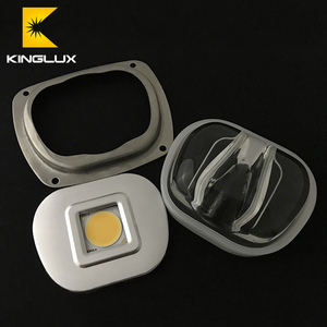 98mm batwing calle luz asimétrico led borosilicato lente asférica de cristal con gran precio - Product Image 5