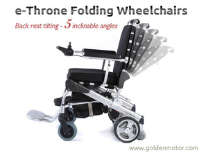 ¡E-Throne! ¡Nueva Versión! Silla de Ruedas Eléctrica Plegable Portátil con Motor sin Escobillas y Certificación CE - Product Image 5