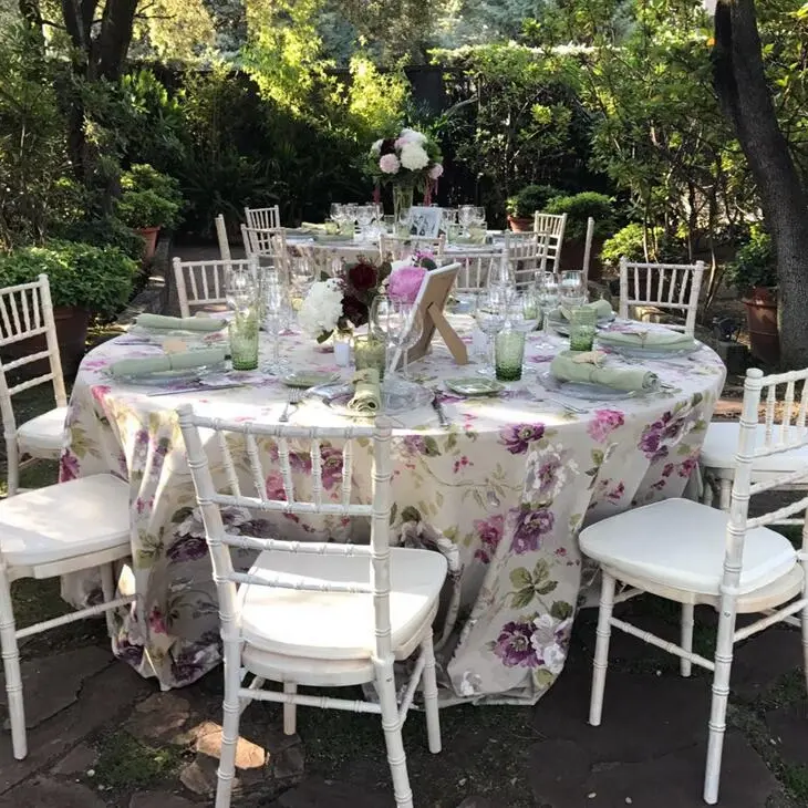 Meja Makan Pernikahan, Set Kursi dan Meja Persegi Panjang untuk Restoran dan Hotel