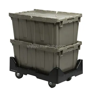 JOIN Moving Storage Boxes Plastic Office Distribution Crates Storage Containers Tote