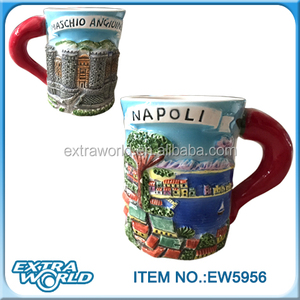 Personalizada hecha a mano de regalo de recuerdo dolomita tazas para Napoli - Product Image 1