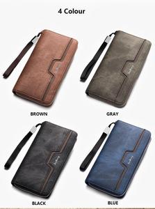 Baellerry 2018 dei Nuovi Uomini di Retro Portafogli di Alta-Capacità Multi-Card Borsa Lunga <span class=keywords><strong>Cerniera</strong></span> <span class=keywords><strong>Portafoglio</strong></span> Frizione <span class=keywords><strong>Portafoglio</strong></span> Per Gli Uomini - Product Image 2