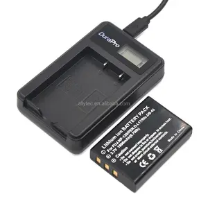 DuraPro NP-120 LCD USB 디지털 충전기 후지 M603 F11 J10 리코 DB-43 배터리