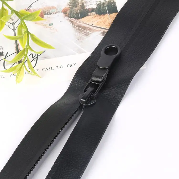 New Waterproof 7# Black industrial zipper sewing accessory invisible zipper for pants