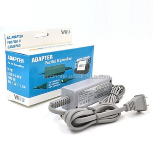 Bloc d'alimentation pour <span class=keywords><strong>manette</strong></span> de jeu Nintendo <span class=keywords><strong>Wii</strong></span> <span class=keywords><strong>U</strong></span>, avec câble, <span class=keywords><strong>chargeur</strong></span>/adaptateur AC, courant alternatif - Product Image 1