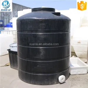 Al por mayor de plástico LLDPE volumen 500 litros tanque de almacenamiento de agua precio con diferente color