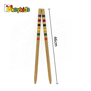 Jeu <span class=keywords><strong>de</strong></span> <span class=keywords><strong>croquet</strong></span> en bois classique pour enfants <span class=keywords><strong>de</strong></span> 6 joueurs pour le jardin W01D018 - Product Image 4