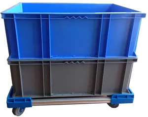 EU Stackable Plastic Container Turnover Crates Tote Box