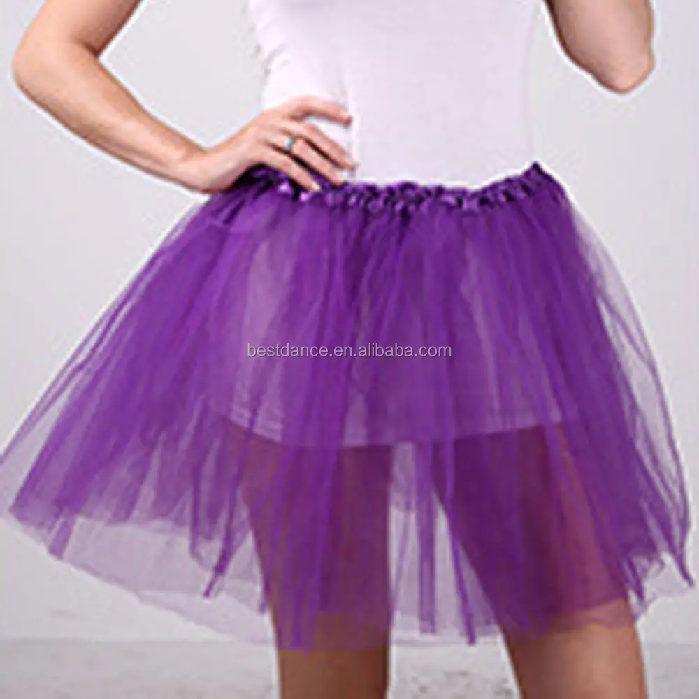 BestDance Rok Tutu Wanita Rok Balet Petti Rok Pesta Klub Lari Tutu