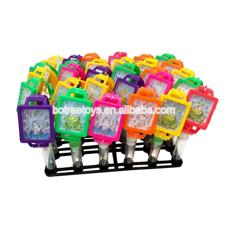 Rectangular Watch Sugar Tube Toy Sweet Candy Filled Toys