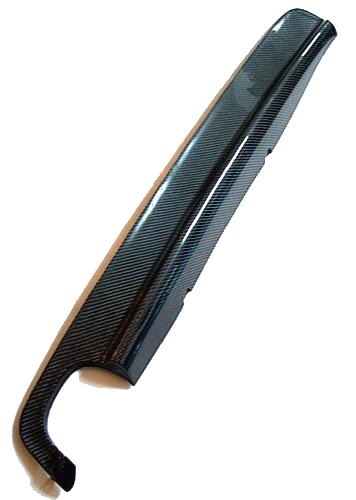 E46 M Tech Rear Bumper Diffuser - Carbon Fiber Upgrade