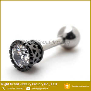 16g Cartílago Tragus Tachona Los Pendientes Del Oído Hélice Adelante Acero Quirúrgico Joyería Del Cuerpo - Product Image 3