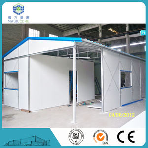 Petite maison économique à deux chambres en panneaux sandwich, maison préfabriquée, maison préfabriquée à vendre, fabriquée en Chine - Product Image 4