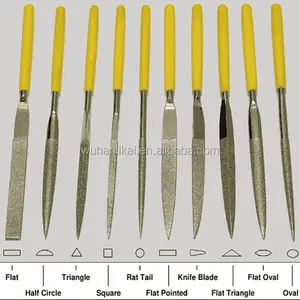 Broca triangular do diamante galvanizado para a cerâmica do vidro