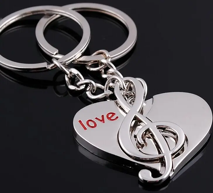 Promotionele Valentijnsdag Geschenken Love You Paar Sleutelhanger