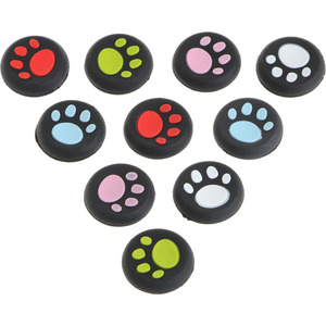 Cat Paw Claw cao su Silicone xử lý phím điều khiển Nắp ngón tay cái dính Grip bìa cho ps5 <span class=keywords><strong>PS4</strong></span> cho Xbox một 360 điều khiển Thumbstick Grips - Product Image 3